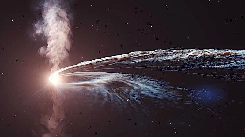 black hole shedding