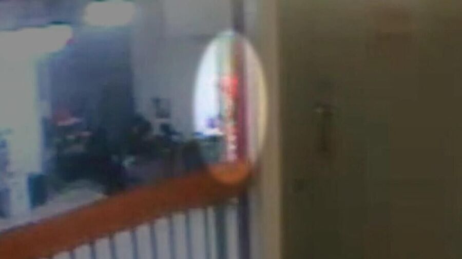 Click to enlarge orange flash on Epstein's death