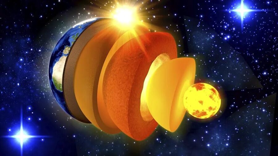 earth layers to core