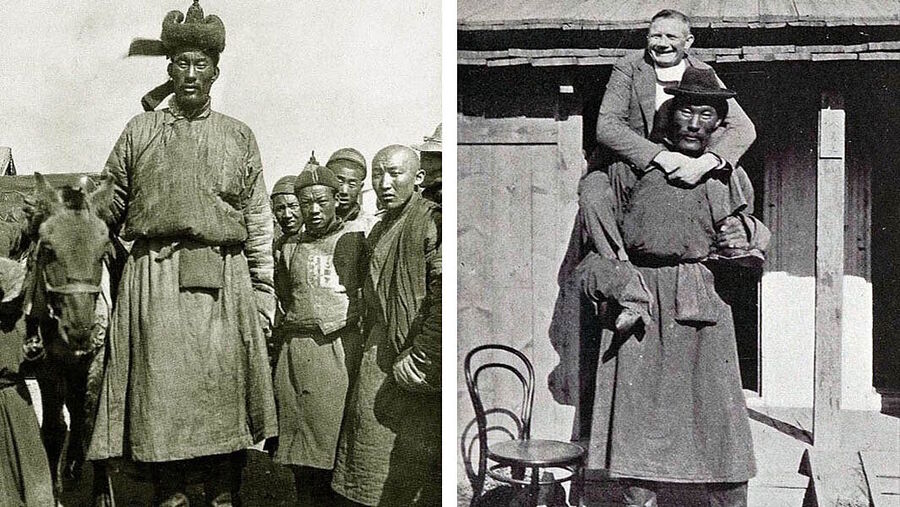 Öndör Gongor Mongolia's giant tallest man