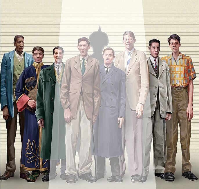 Click to enlarge tallest men guiness book of world records