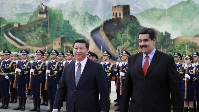Venezuelan President Nicolas Maduro and Chinese Counterpart Xi Jinping