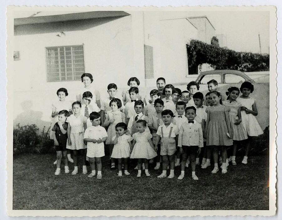 Click to enlarge jewish childred iraq baghdad Jewish Maurice shohet School
