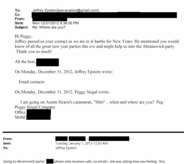Email: To Epstein (Peggy)