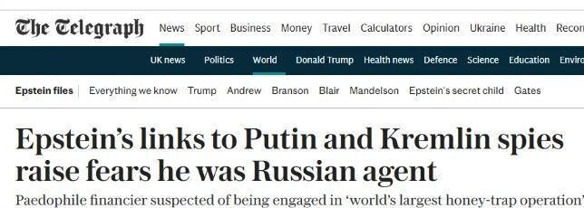 Epstein (The Telegraph)