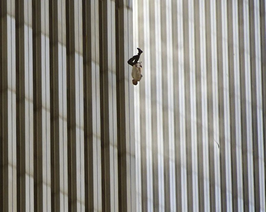 Click to enlarge israel 922 twin towers wtc man falling