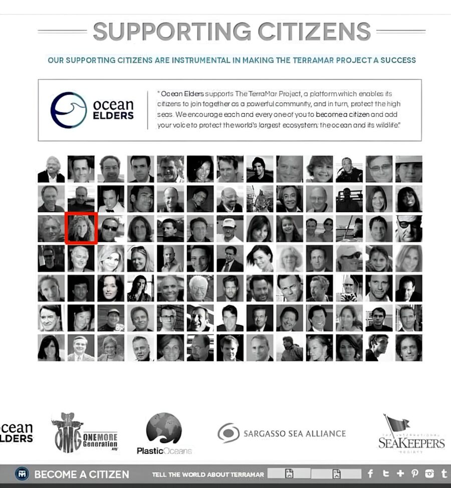 Click to enlarge ghislaine maxwell terraMar supporters donors