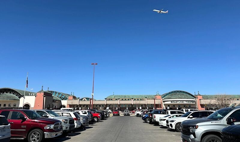 Click to enlarge airport parklot
