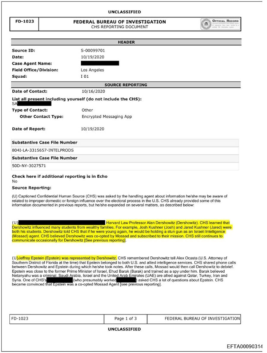 fbi investigate epstein