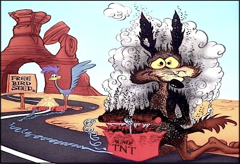Cayote and Road Runner