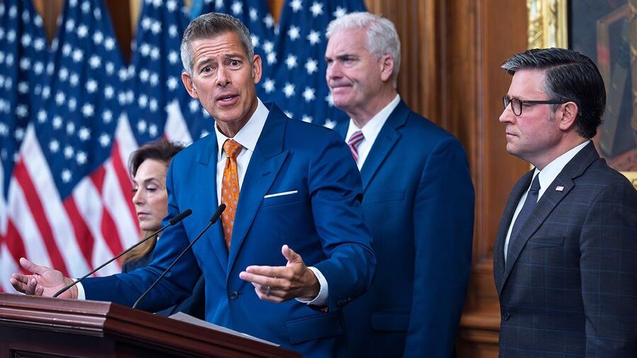 Click to enlarge Transportation Secretary Sean Duffy illegal truckers