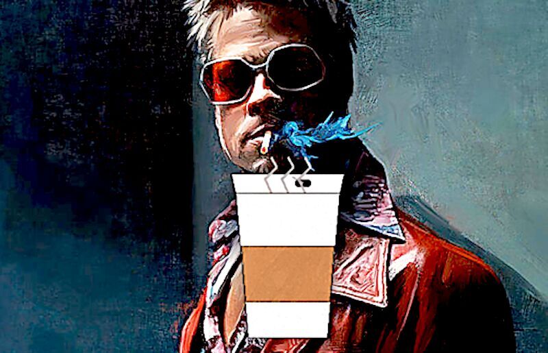smoker/coffee cup