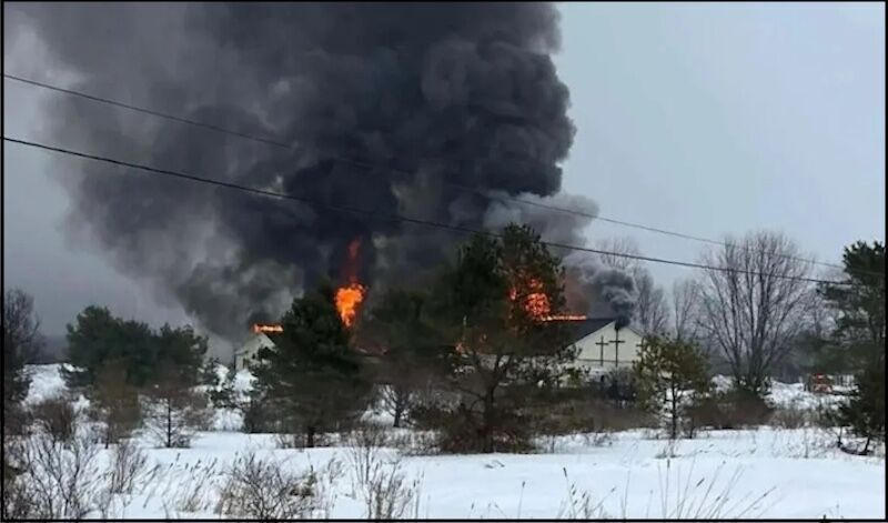 church explode