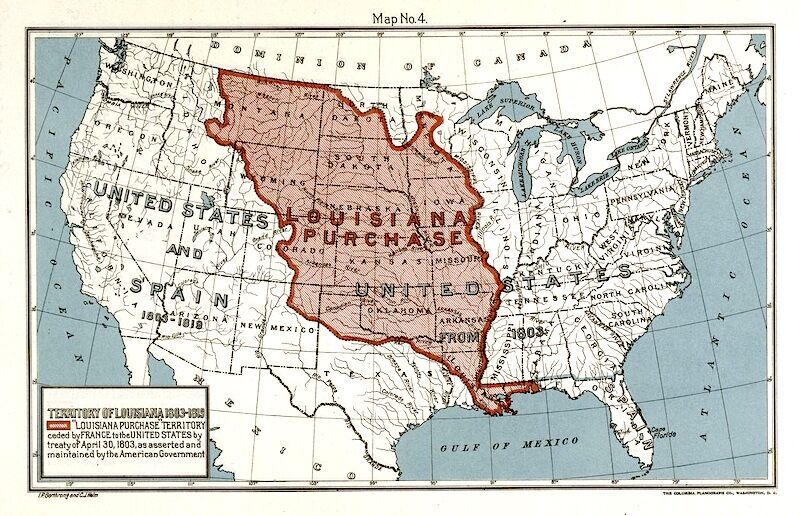 Click to enlarge Louisiana Purchase