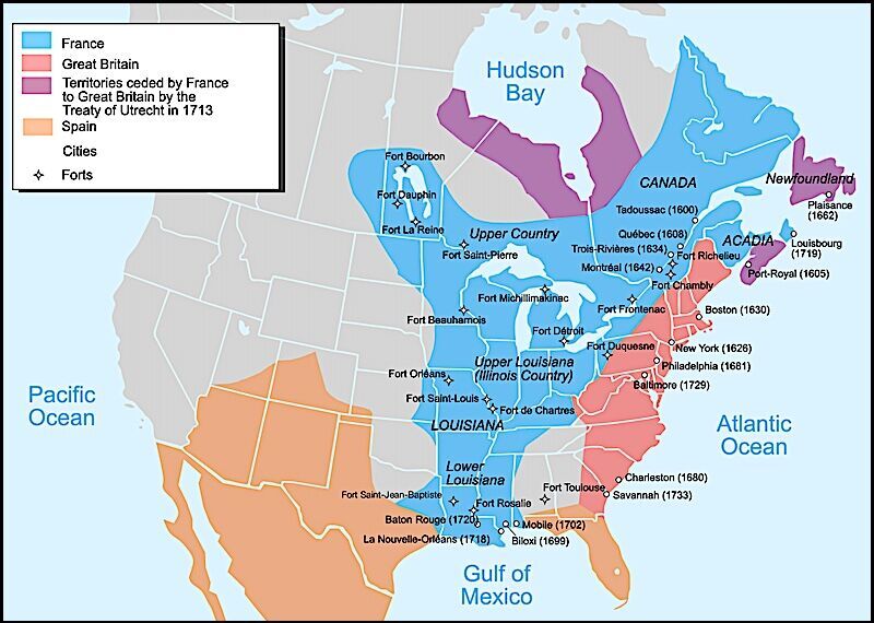 Click to enlarge New france map
