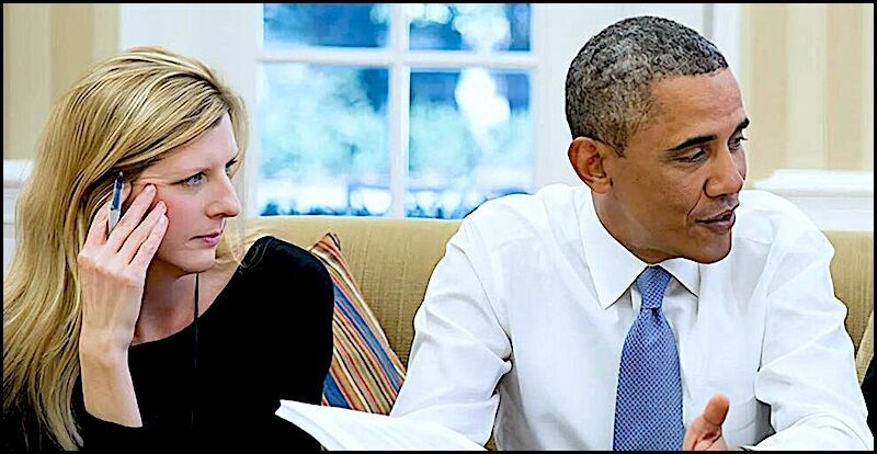 Click to enlarge Obama and woman