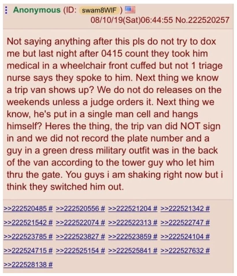 4Chan Post