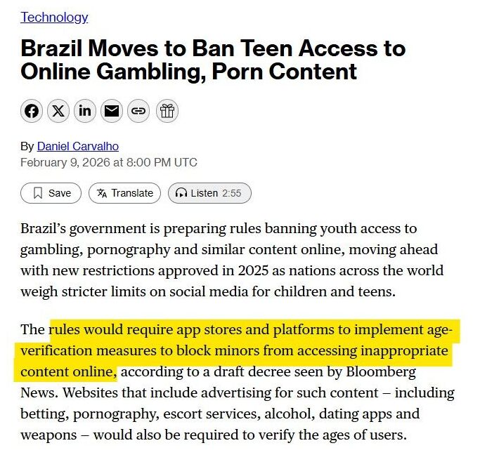 Click to enlarge Brazil Ban