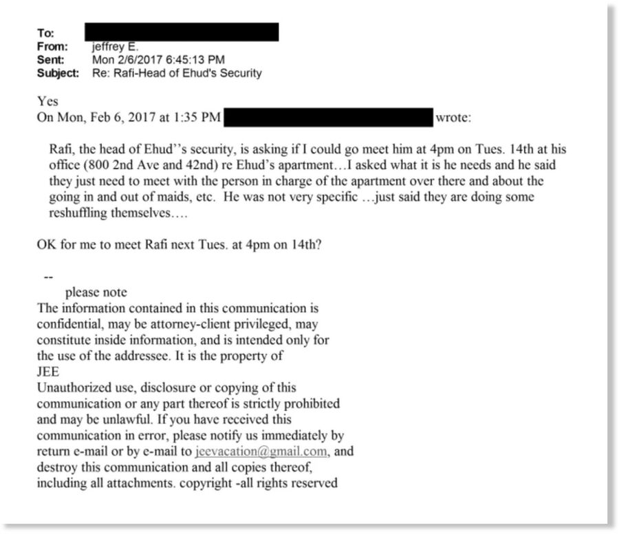 Click to enlarge epstein email