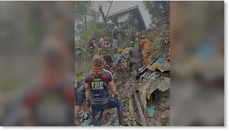 RESCUERS race against time to recover and rescue the people trapped in a landslide in Upper Salazar, Mati City in Davao Oriental on Friday.