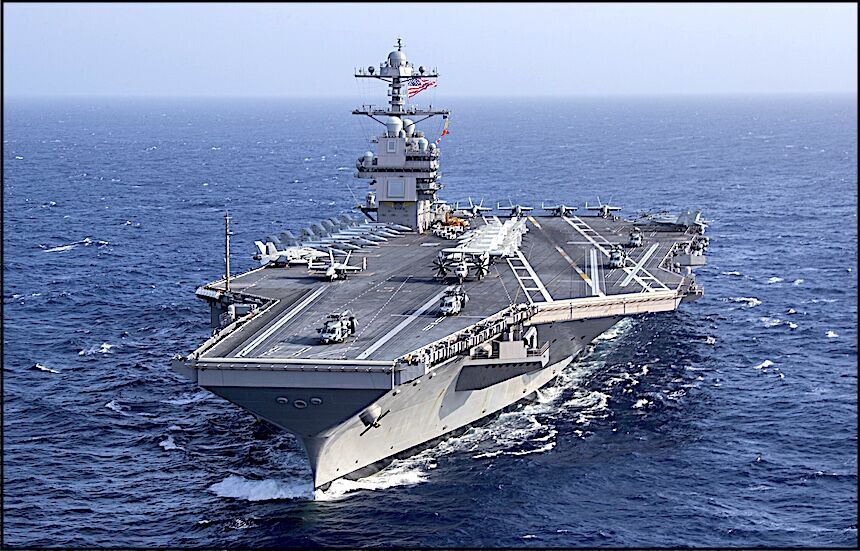 Click to enlarge USS Gerald R. Ford