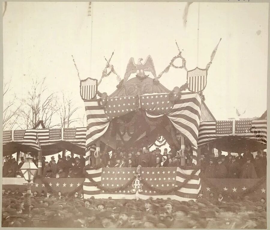 Click to enlarge President James A. Garfield inauguration