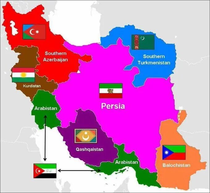 Click to enlarge Partitioned Iran