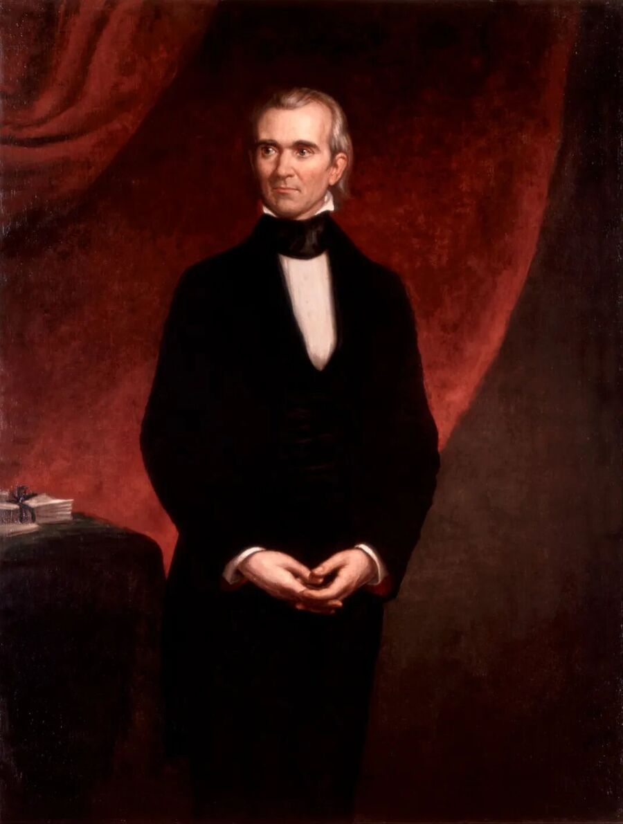 Click to enlarge James K. Polk us president