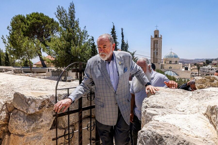 The U.S. ambassador to Israel, Mike Huckabee