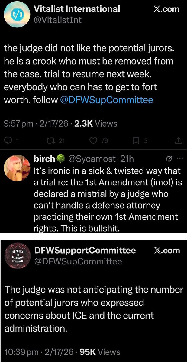 Click to enlarge tweets antifa terrorism trial