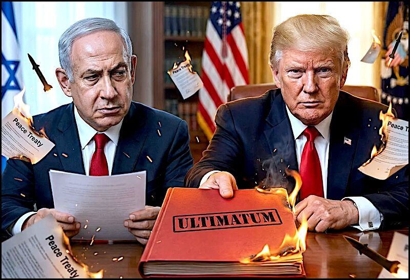 Click to enlarge Netanyahu Trump Ultimatum
