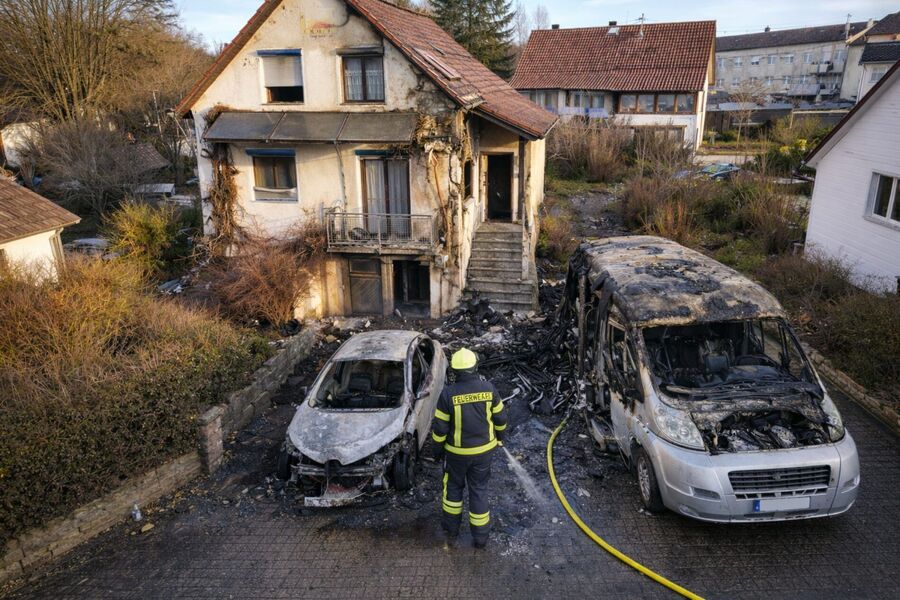 E-auto fire