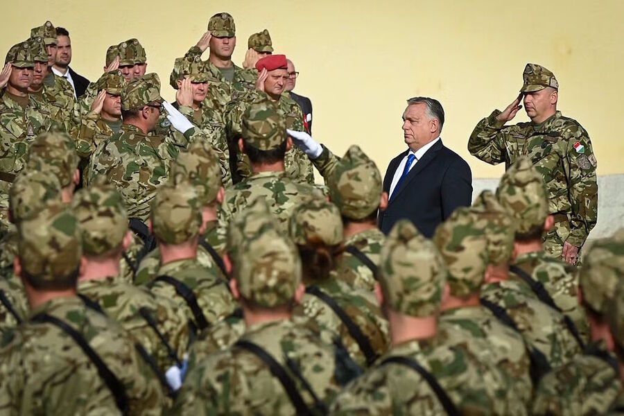 victor orban hungary military