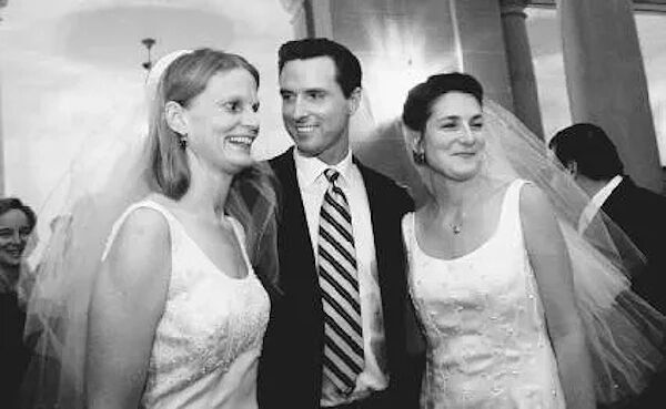 Click to enlarge gavin newsom gay marraige early california