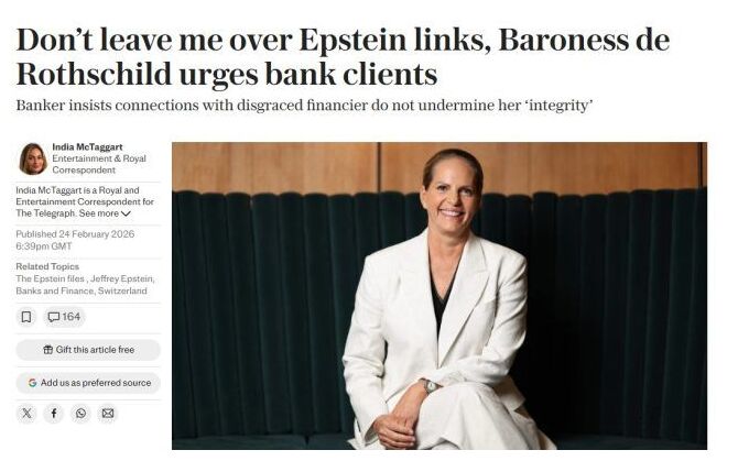 Baroness Ariane de Rothschild