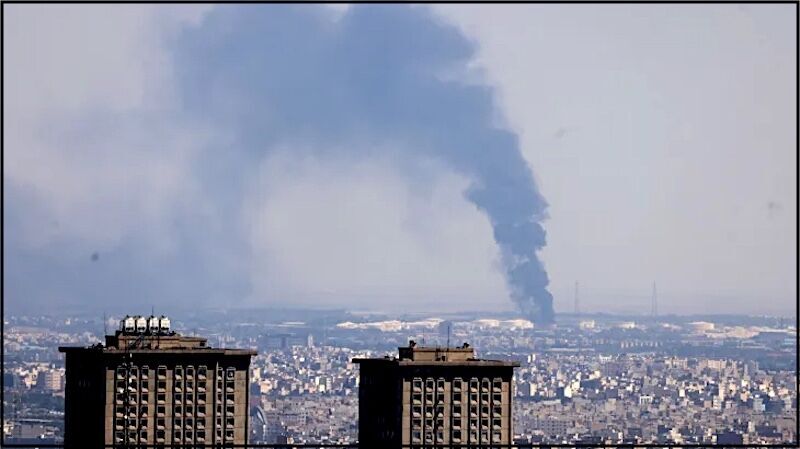 Click to enlarge Israel bombs Tehran