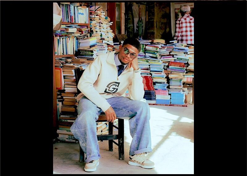 Books and guy