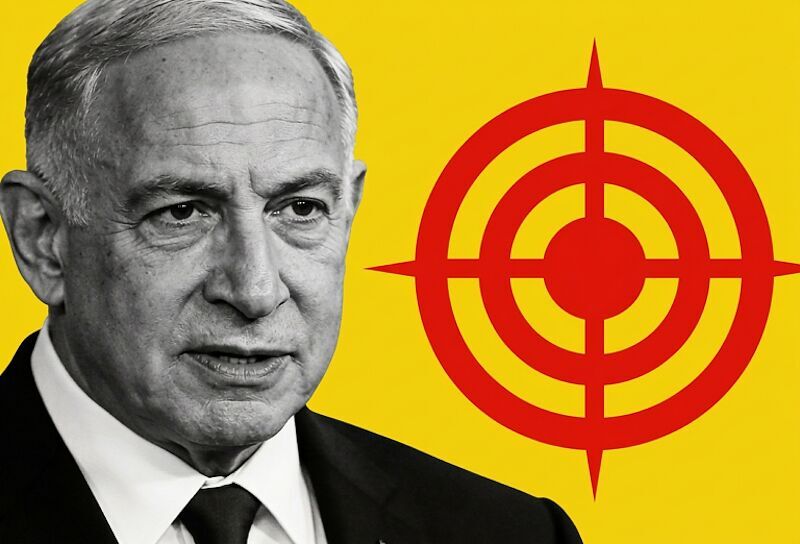 netanyahu target graphic