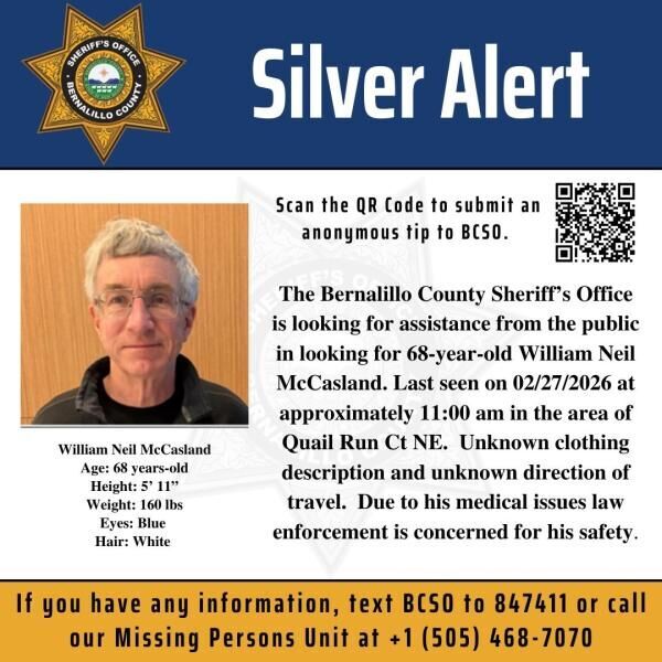 Click to enlarge William MacCasland Silver Alert
