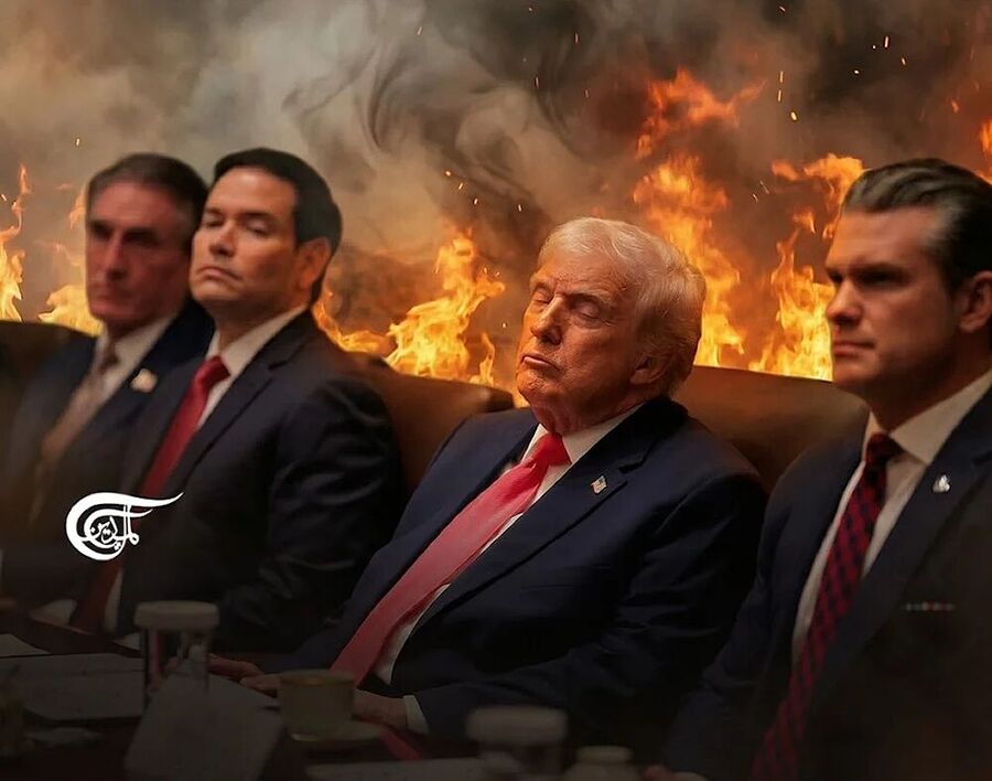 trump vance hegseth sleepwalk iran war