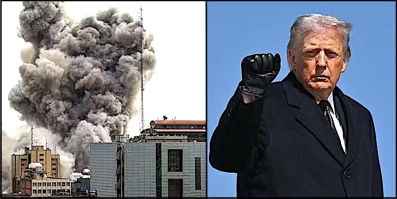 Bomb explosion/DTrump