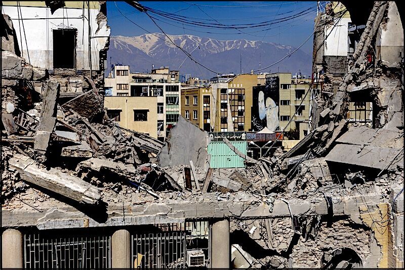 Click to enlarge Building rubble