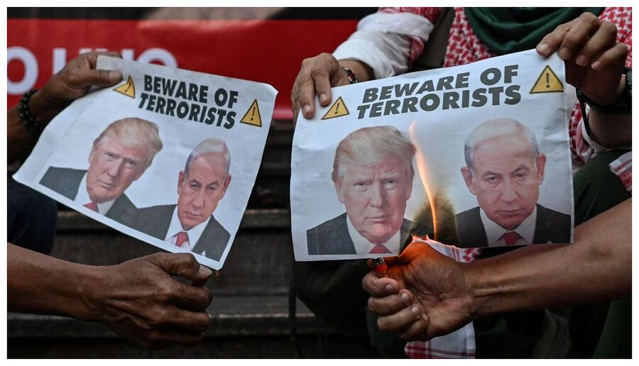 Click to enlarge Trump and the Devil
