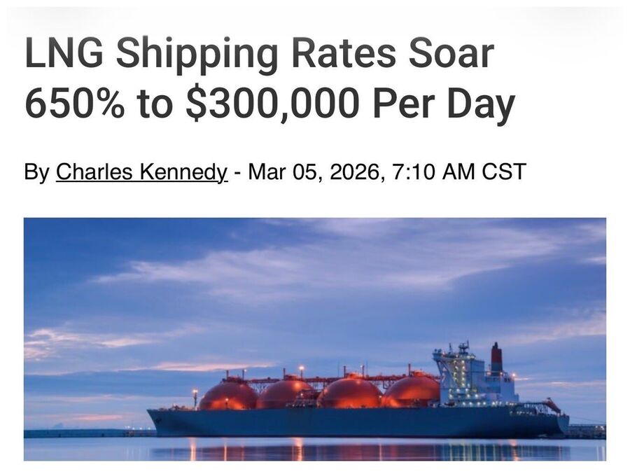 LNG Soars