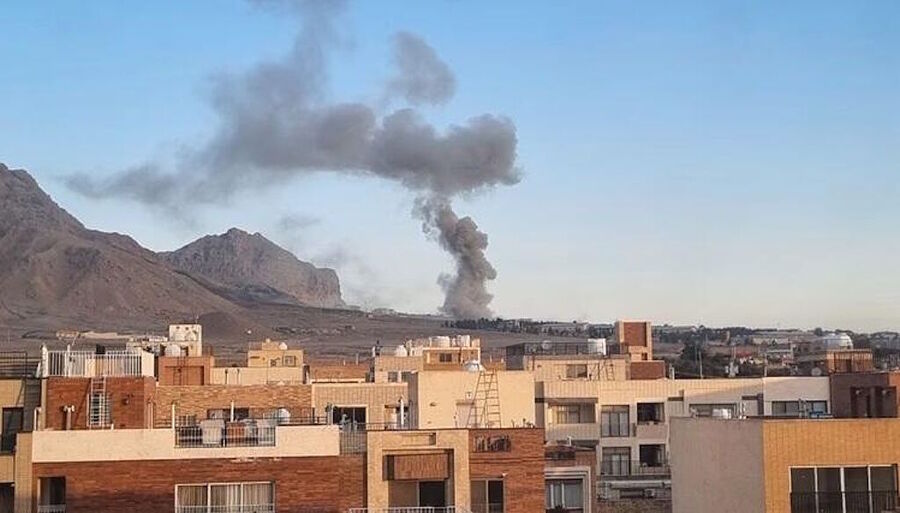 bomb misile ifahan iran