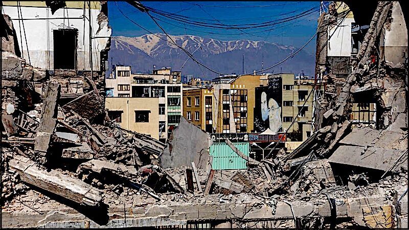 Tehran bomb sight