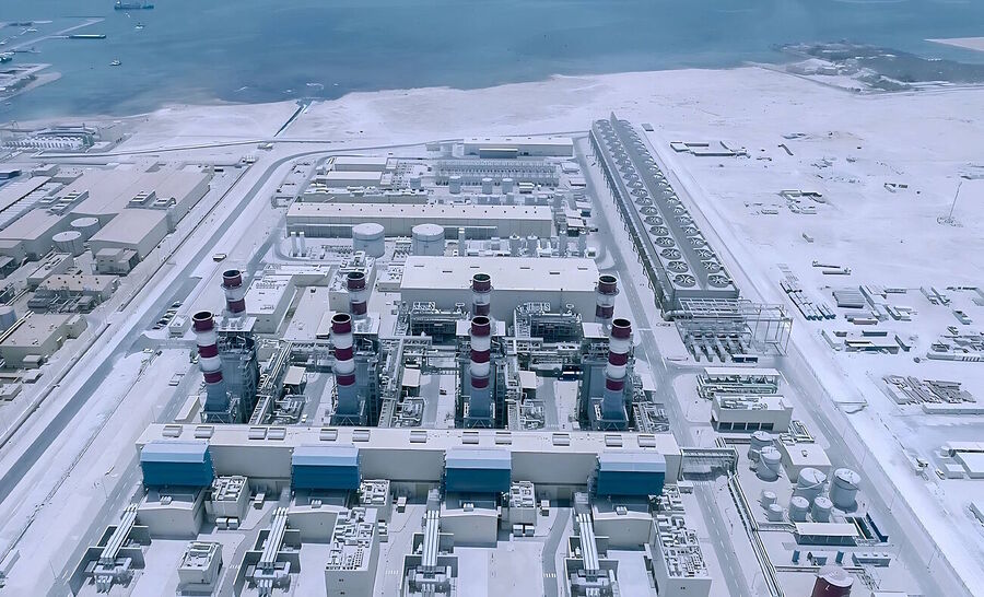 Click to enlarge Bahrain desalination facility