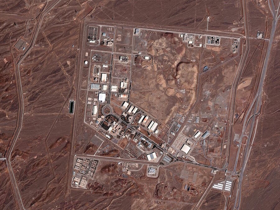 Click to enlarge iran natanz nuclear facility aerial view