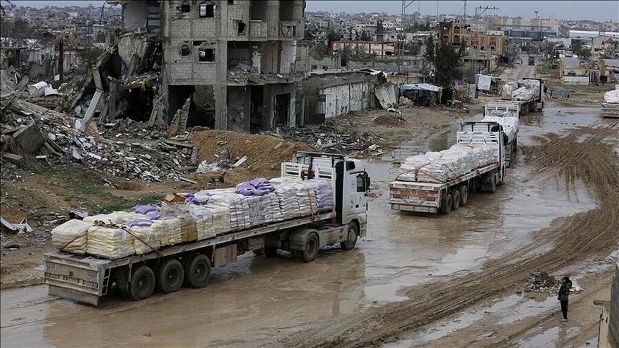 food aid deliveries gaza