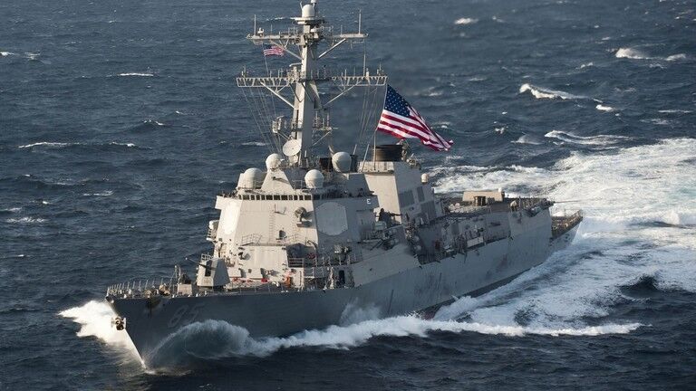 US military ship